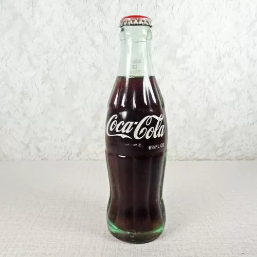 Rome Georgia Vintage 6-1/2 oz. Full Coke Bottle: Front