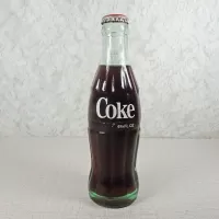 Rome Georgia Vintage 6-1/2 oz. Full Coke Bottle: Back - Click to enlarge