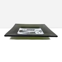 General Electric Fluorescent Progress Glass Ashtray: Side - Click to enlarge