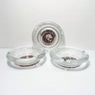 Three MGM Grand Hotel Las Vegas Glass Ashtrays: Main