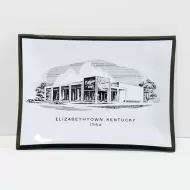 1964 Citizens Bank Elizabethtown Kentucky Glass Ashtray: Top
