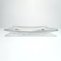 Norwood Hyde Park Bank and Trust Ohio Glass Ashtray: Top Side - Click to enlarge