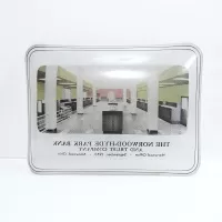 Norwood Hyde Park Bank and Trust Ohio Glass Ashtray: Bottom - Click to enlarge
