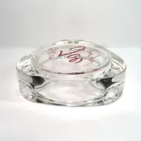 Joe Camel Tell em Joe Sent You Vintage Glass Ashtray: Bottom Side - Click to enlarge