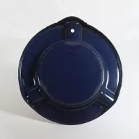 White Water Heaters 1960 Vintage Metal Ashtray: Bottom Side - Click to enlarge