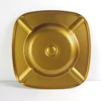 Terrace Drive-In Salesman Sample 600 Metal Ashtray: Bottom - Click to enlarge