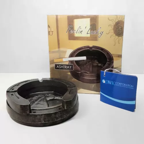 Feelin Lucky Horse Decorative Ashtray Catchall in Box: With Box