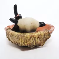 Fire Bowl of the Sun Decorative Ashtray Catchall in Box: Back - Click to enlarge