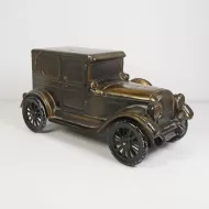 1974 Banthrico 1924 Ford Model T Metal Coin Car Bank: Main