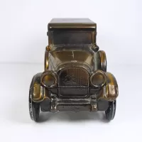 1974 Banthrico 1924 Ford Model T Metal Coin Car Bank: Front - Click to enlarge