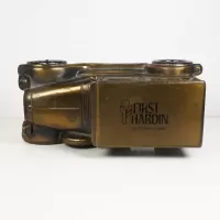 1974 Banthrico 1924 Ford Model T Metal Coin Car Bank: Top - Click to enlarge