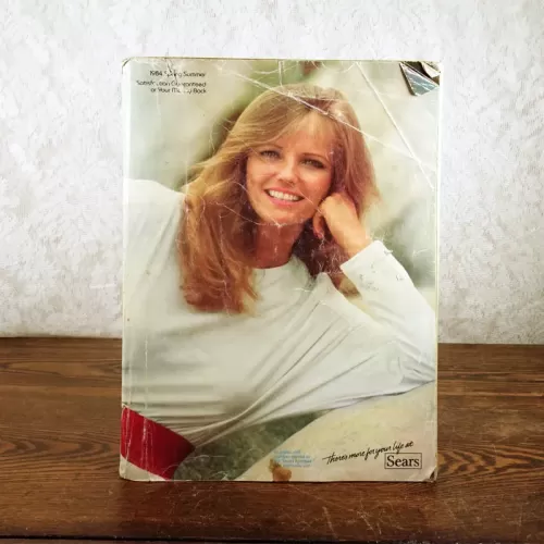 1984 Sears Spring and Summer Catalog with Cheryl Tiegs: Front