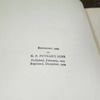1910 The Education of the Child by Ellen Key Antique Hardback Book: Date - Click to enlarge