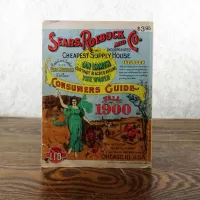 1970 Replica of a Fall 1900 Sears Consumer Guide: Back - Click to enlarge