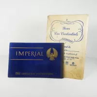 1964 Chrysler Imperial Car Owners Manual with Envelope: All - Click to enlarge
