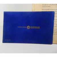 1964 Chrysler Imperial Car Owners Manual with Envelope: Back - Click to enlarge