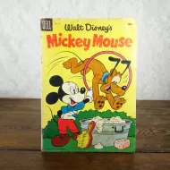 1955 Walt Disney’s Mickey Mouse comic book. Dell 43: Front