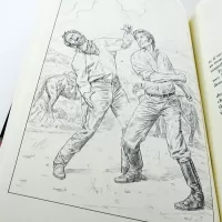 The Outlaws of Mesquite by Louis L'Amour Hardcover Book: Illustration 2 - Click to enlarge