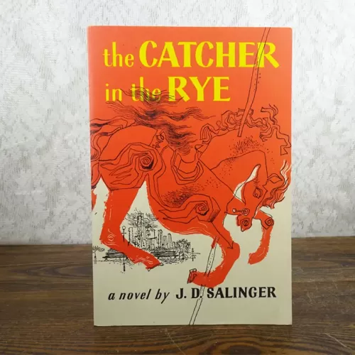 The Catcher in the Rye by J.D. Salinger Paperback Book: Front