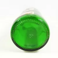 St. Pauli Girl Vintage German Green Glass Beer Bottle: Bottom - Click to enlarge