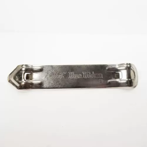Vintage Pabst Blue Ribbon PBR Metal Bottle Can Opener: Front