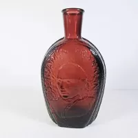 Benjamin Franklin Wheaton Glass House Vintage Bottle: No Cork - Click to enlarge