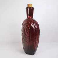 Benjamin Franklin Wheaton Glass House Vintage Bottle: Right - Click to enlarge