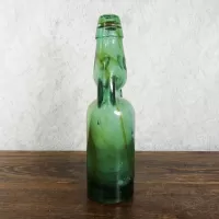 Codd Neck Vintage Glass Self Sealing Soda Bottle No 3: Right - Click to enlarge