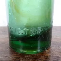 Codd Neck Vintage Glass Self Sealing Soda Bottle No 3: Victory - Click to enlarge