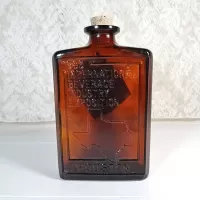 Brockway 1983 NSDA/INTERBEV Houston Texas Flask COA: Front with Cork - Click to enlarge