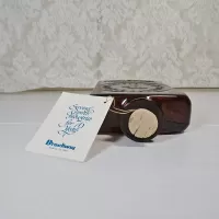 Brockway 1983 NSDA/INTERBEV Houston Texas Flask COA: Top - Click to enlarge