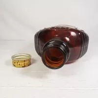 Eagle 1976 Brown Log Cabin Pancake Syrup Bottle: Inside - Click to enlarge