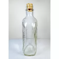 Fall Harvest 1976 Log Cabin Pancake Syrup Bottle: Left - Click to enlarge