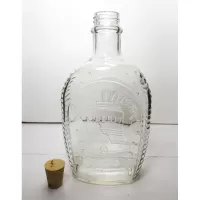 Liberty Bell 1976 Log Cabin Pancake Syrup Bottle: Back Cork Out - Click to enlarge