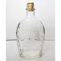 Liberty Bell 1976 Log Cabin Pancake Syrup Bottle: Front - Click to enlarge