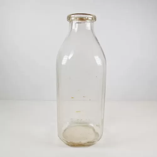 Land O Lakes Buttermilk Vintage 1950 Quart Dairy Bottle: Front