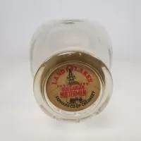 Land O Lakes Buttermilk Vintage 1950 Quart Dairy Bottle: Top - Click to enlarge