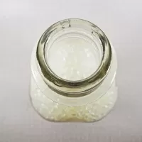 Meyer's Ohio Blue Ribbon Vintage ACL Quart Milk Bottle: Top - Click to enlarge