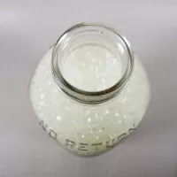 Olbrych's Dairy Vintage ACL Glass Quart Milk Bottle: Top - Click to enlarge