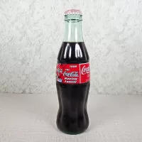 Nascar Cap Full 1999 Coke Coca Cola Classic Bottle: Front - Click to enlarge