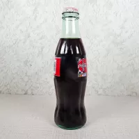Nascar Cap Full 1999 Coke Coca Cola Classic Bottle: Side - Click to enlarge