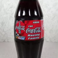 Nascar Cap Full 1999 Coke Coca Cola Classic Bottle: Closeup - Click to enlarge