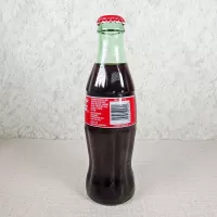 Jeff Burton Nascar No. 99 Coca Cola Classic Bottle: Back - Click to enlarge