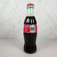Dale Earnhardt Jr Nascar No. 3 Coca Cola Classic Bottle: Back - Click to enlarge