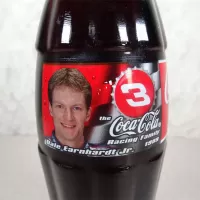 Dale Earnhardt Jr Nascar No. 3 Coca Cola Classic Bottle: Closeup - Click to enlarge