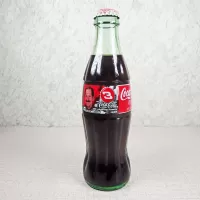 Dale Earnhardt Sr Nascar No. 3 Coca Cola Classic Bottle: Front - Click to enlarge