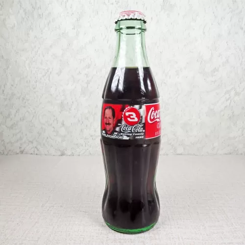 Dale Earnhardt Sr Nascar No. 3 Coca Cola Classic Bottle: Front