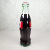 Dale Earnhardt Sr Nascar No. 3 Coca Cola Classic Bottle: Side - Click to enlarge