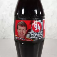 Bill Elliott Nascar No. 94 Coca Cola Racing Family Bottle: Closeup - Click to enlarge