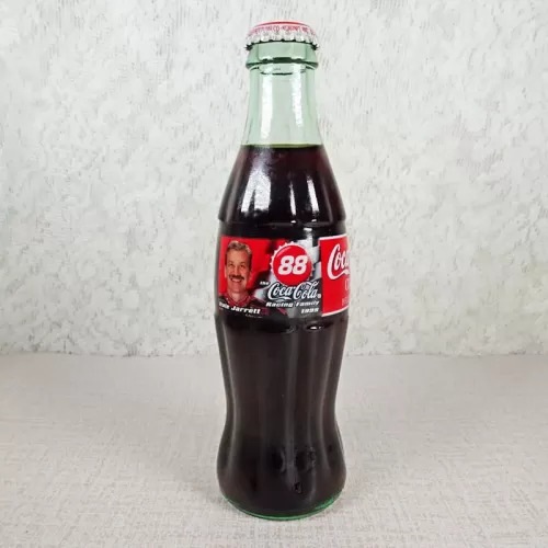 Dale Jarrett Nascar No. 88 Coca Cola Racing Family Bottle: Front